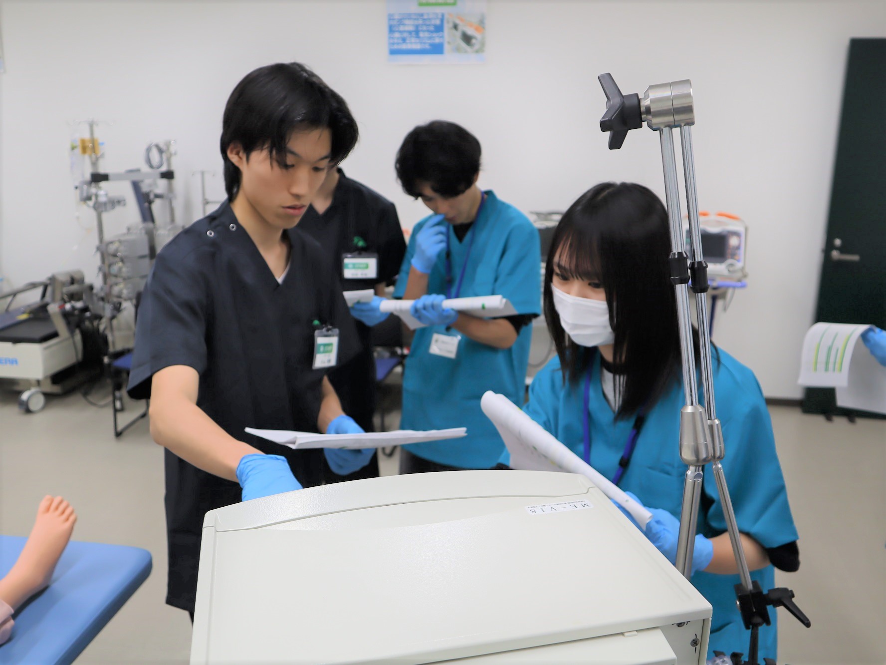 【開催レポート】集中治療室（ICU）シミュレーション ＆ 診療放射線学科オープンキャンパス
